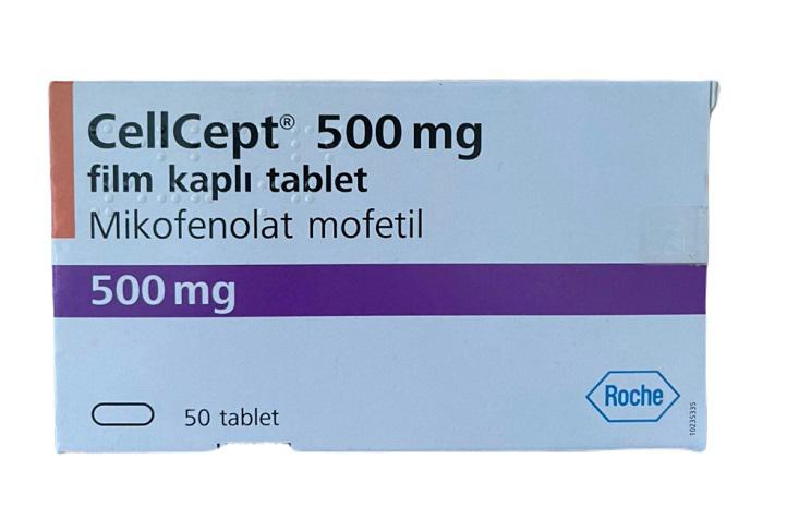 CellCept 500mg (Mikofenolat Mofetil) Roche (H/50v) TNK