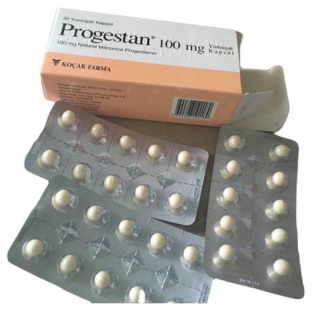 Progestan 100mg (Progesteron) KOCAK Turkey (H/30V) 