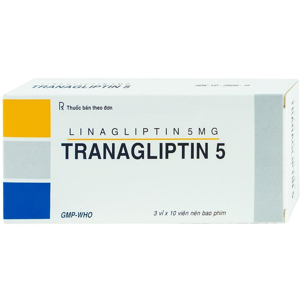Tranagliptin 5 (Linagliptin) Tipharco (H/30v)