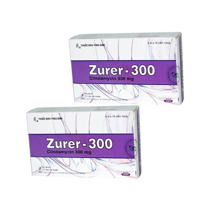 Zurer 300 (Clindamycin) Davipharm (H/30v)