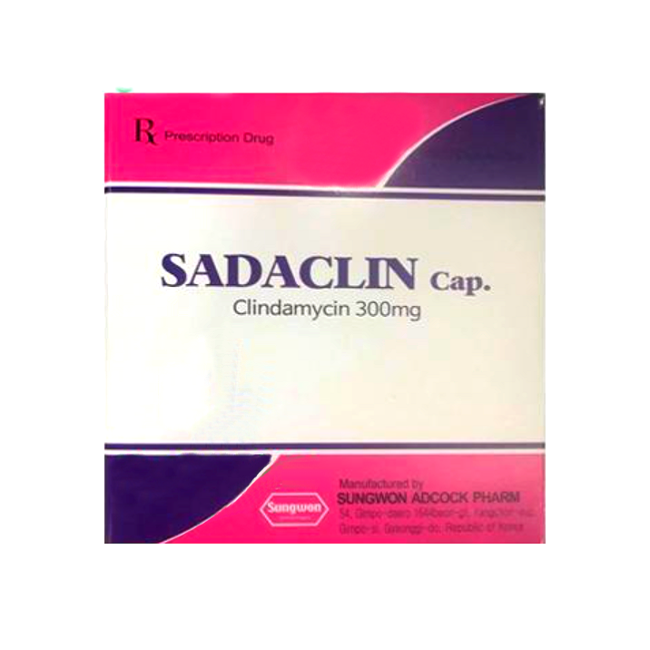 Sadaclin 300 (Clindamycin) Sungwon Adcock (H/100v)