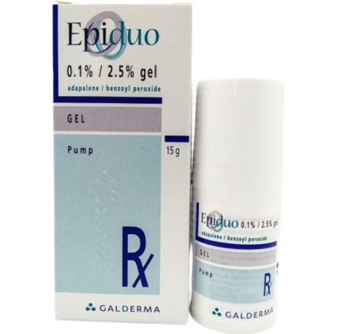 Epiduo 0.1%/2.5% Pump Galderma (Chai/15gr)