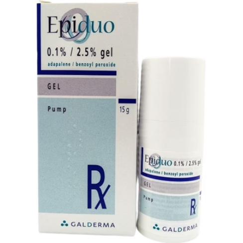 Epiduo 0.1%/2.5% Pump Galderma (Chai/15gr)