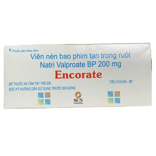 Encorate (Valproate) 200mg Sun (H/100v)