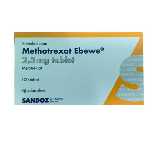 Methotrexat Ebewe 2.5mg (Methotrexate) SANDOZ (H/100V) TNK