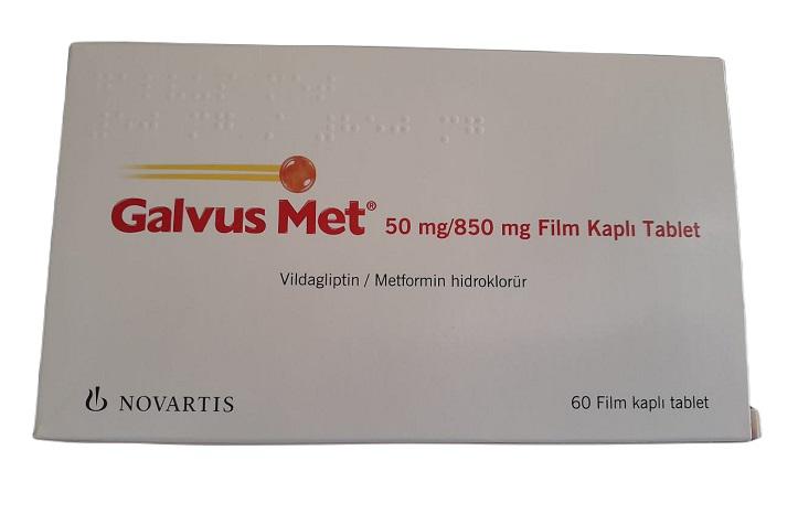Galvus Met 50mg/850mg (Vildagliptin, Metformin) Novartis (H/60v) TNK