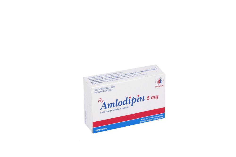 Amlodipin 5mg Domesco (H/30v)