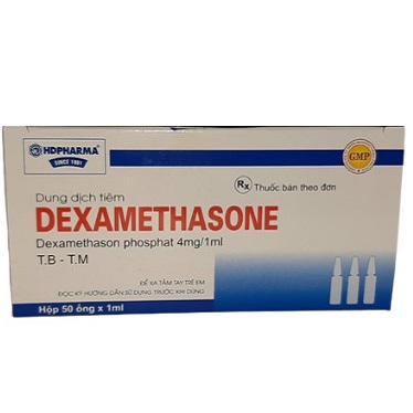 Dexamethasone 4mg/1ml HD Pharma (H/50 ống)