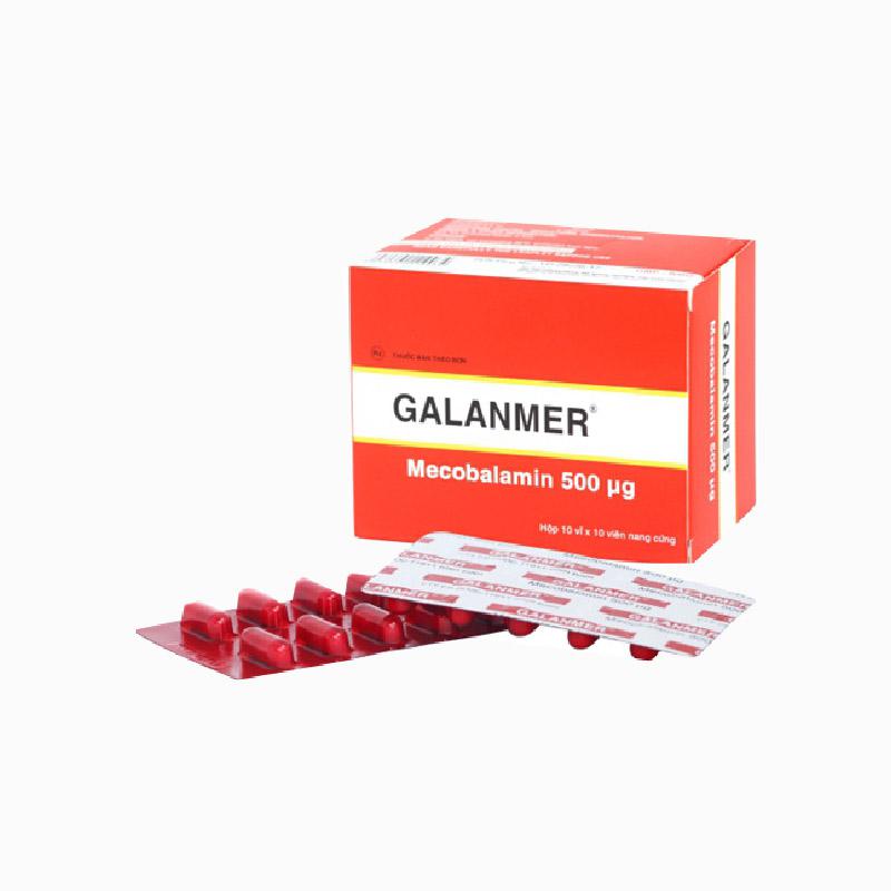 Galanmer 500 (Mecobalamin) Bidiphar (H/100v)