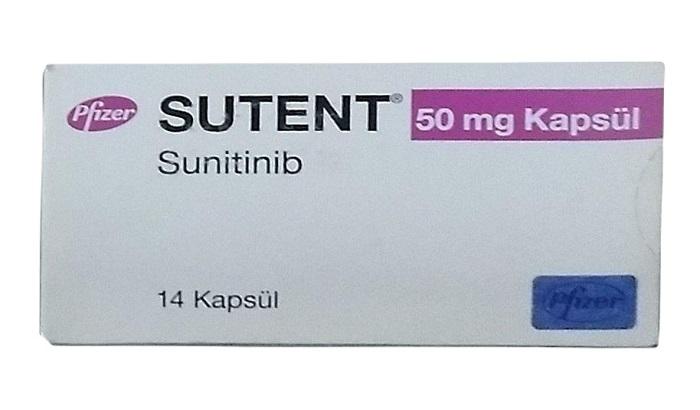Sutent 50mg(Sunitinib) Pfizer (H/14V) TNK