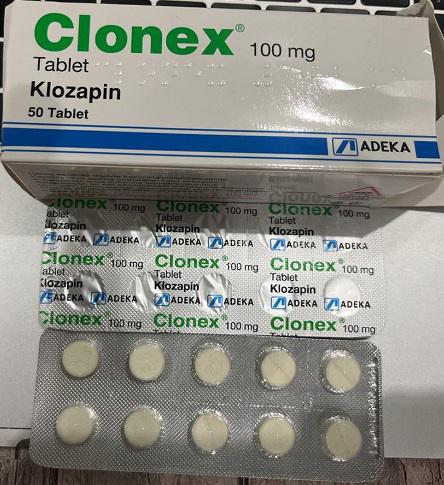 Clonex 100mg (Clozapin) ADEKA (H/50V) TNK