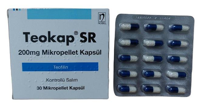 TEOKAP SR 200mg (Teofilin) Nobel Turkey (H/30V)