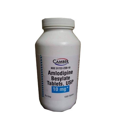 Amlodipine besylate 10mg Camber (Lọ/1000 Viên)