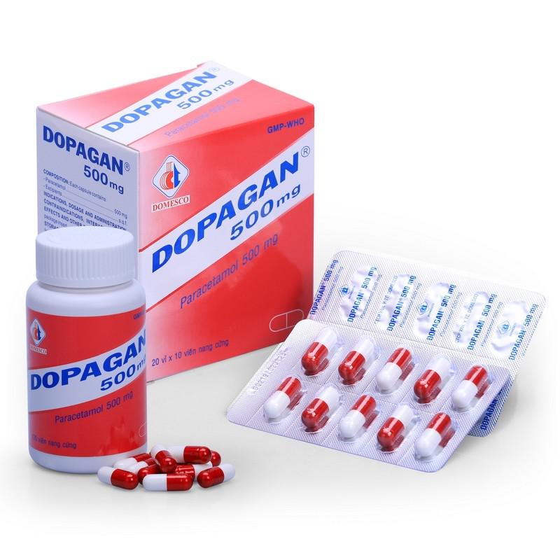 Dopagan (Paracetamol) 500mg Domesco (H/200v)