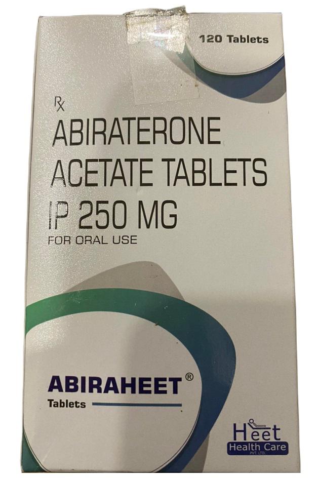 Abiraheet 250mg (Abiraterone acetate) Heet(H/Lọ 120V) INDIA