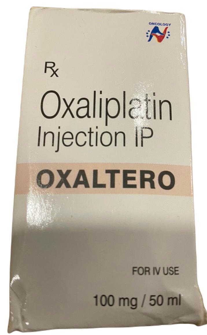 Oxaltero 100mg/50ml (Oxaliplatin) Hetero (H/1 Lọ) INDIA