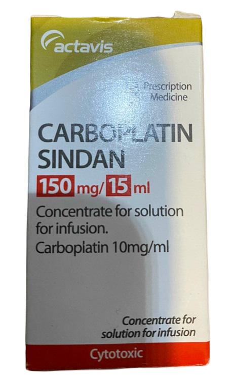 Carboplatin sindan 150mg/15ml  Actavis (H/Lọ)