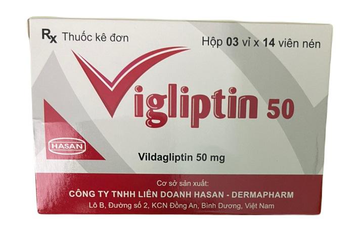 Vigliptin 50 (Vildagliptin 50mg)HASAN - DERMAPHARM (H/42V)