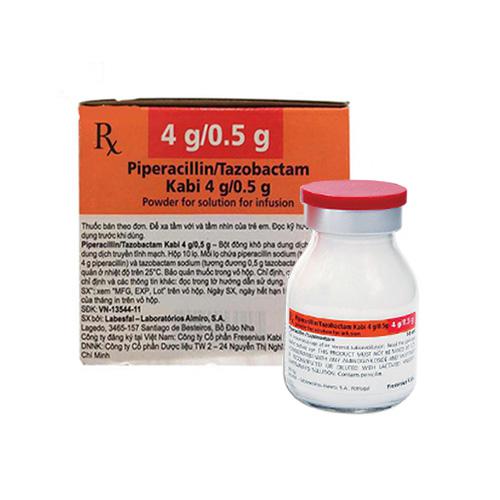 Piperacillin/Tazobactam Kabi 4g/0,5g (H/1 Lọ)