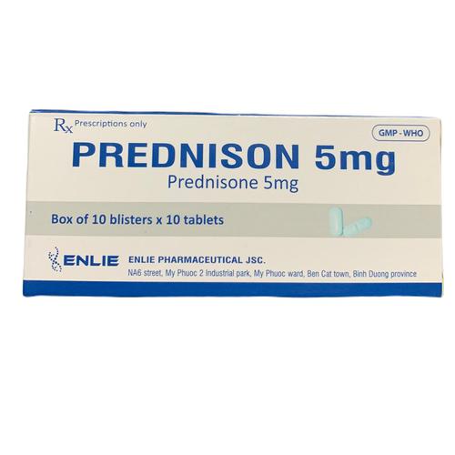 Prednison 5mg Enlie (H/100v)