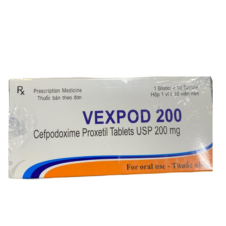 Vexpod (Cefpodoxim) 200 Akums (Lốc/10H/10v)