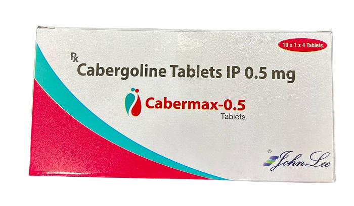 Cabermax 0.5 (Cabergoline) John Lee (H/40V) INDIA