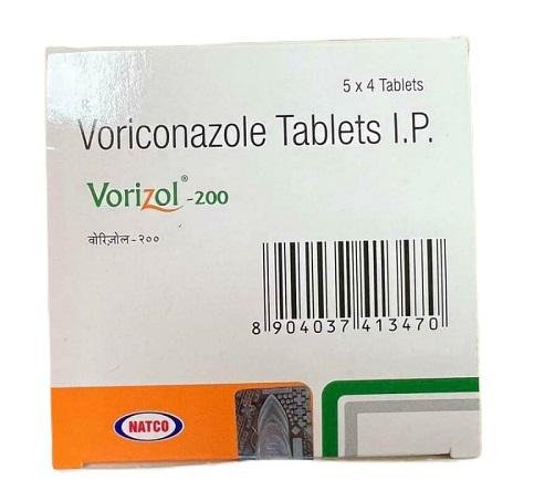 Vorizol 200mg (Voriconazole) Natco (H/12V) INDIA