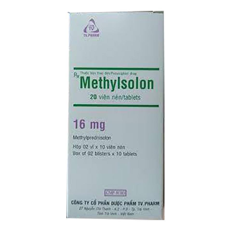 Methysolon (Methylprednisolon) 16mg TV.Pharm (H/20v)