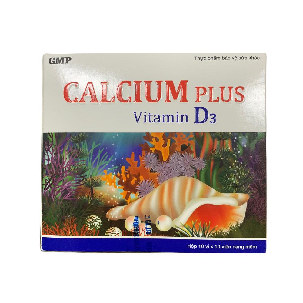 Calcium Plus Vitamin D3 Mediphar (H/100v)
