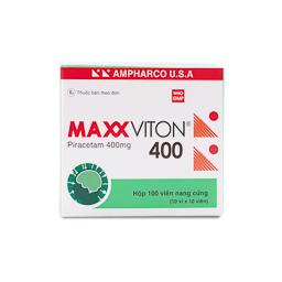 Maxxviton 400 (Piracetam) Ampharco (H/100v)