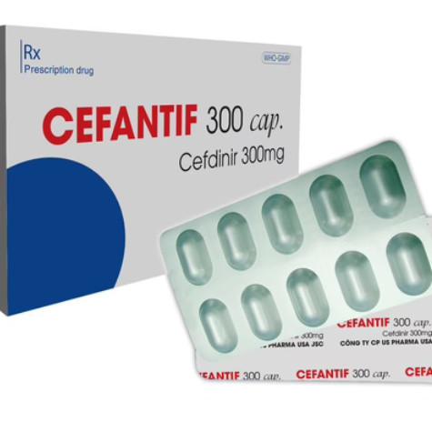 Cefantif 300mg (Cefdinir) US Pharma (H/20v)