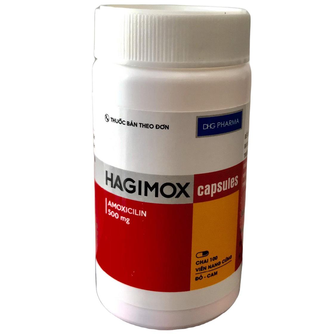 Hagimox (Amoxicilin) 500mg DHG Pharma (C/100v)