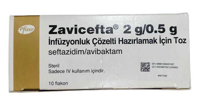 Zavicefta 2g/0.5g (Ceftazidime/Avibactam) Pfizer (H/10 Lọ) TNK