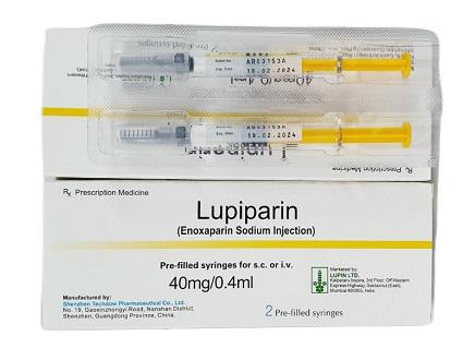 Lupiparin 40 (Enoxaparin) LUPIN LTD (H/2 ống)