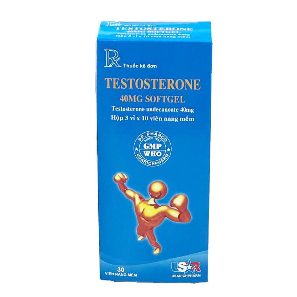 Testosterone 40mg Phong Phú (H/30v)