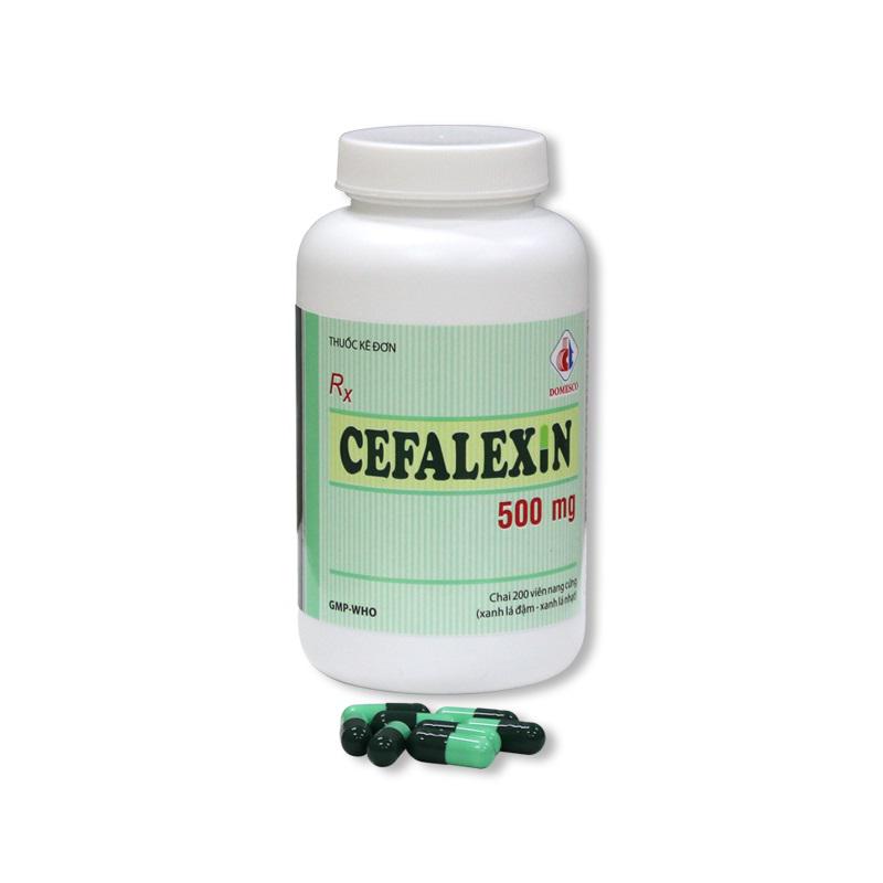 Cefalexin 500 (Cephalexin) Domesco (C/200v)
