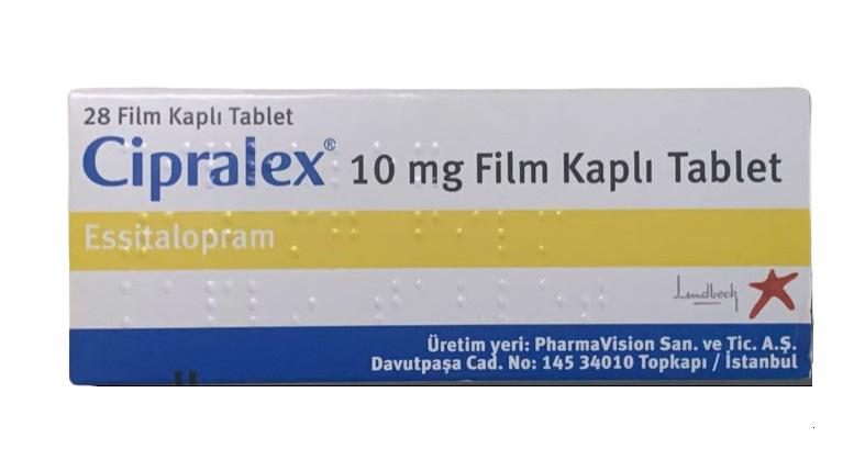 Cipralex 10mg (Escitalopram) Lundbeck Turkey (H/28V)