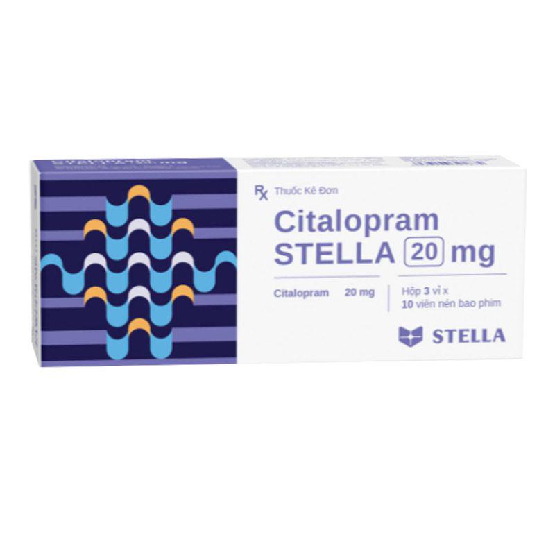 Citalopram 20mg Stella (H/30v)