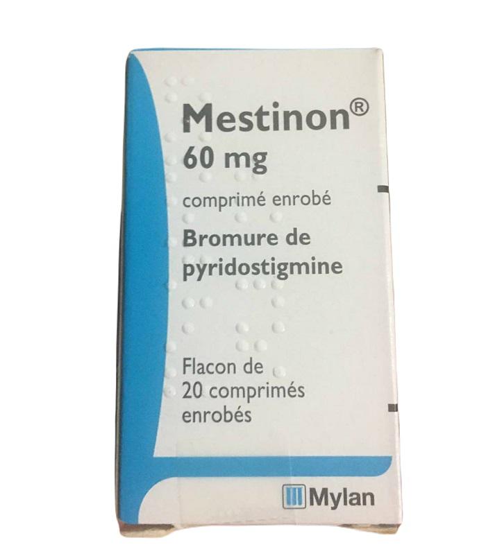 Mestinon 60mg (Pyridostigmine bromide)MyLan (H/20V) Pháp
