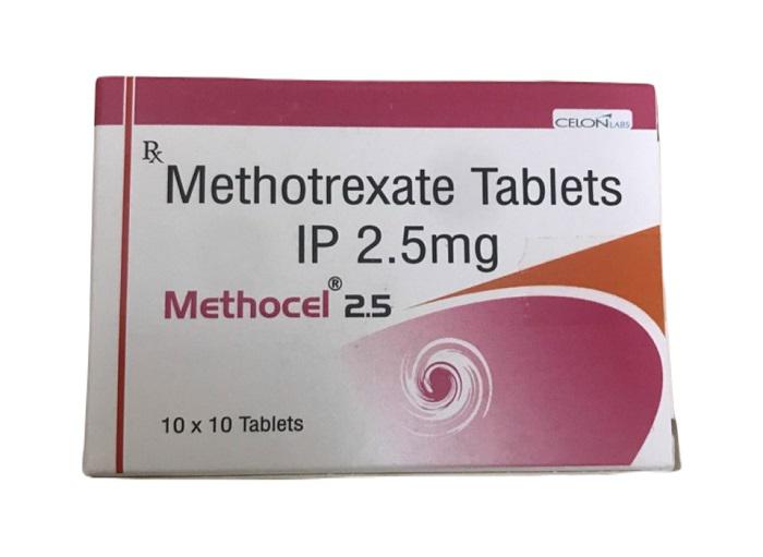 Methotrexate Tablets IP 2.5mg Methocel (H/100v) INDIA