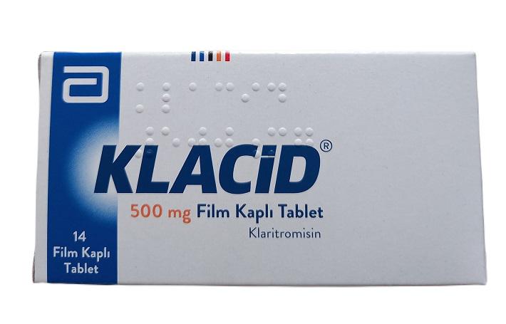 Klacid 500mg (Clarithromycin) Abbott (H/14v)