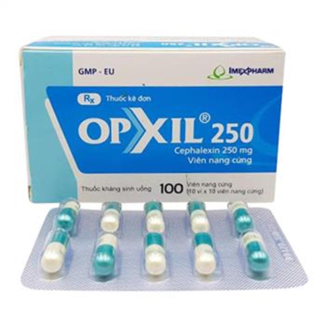 Opxil 250 (Cephalexin) Imexpharm (H/100v)