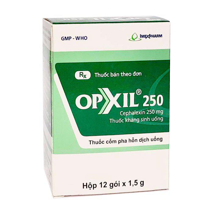 Opxil 250 (Cefalexin) Imexpharm (H/12g)