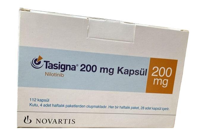 Tasigna 200mg (Nilotinib) NOVARTIS (H/ 112 V) TNK