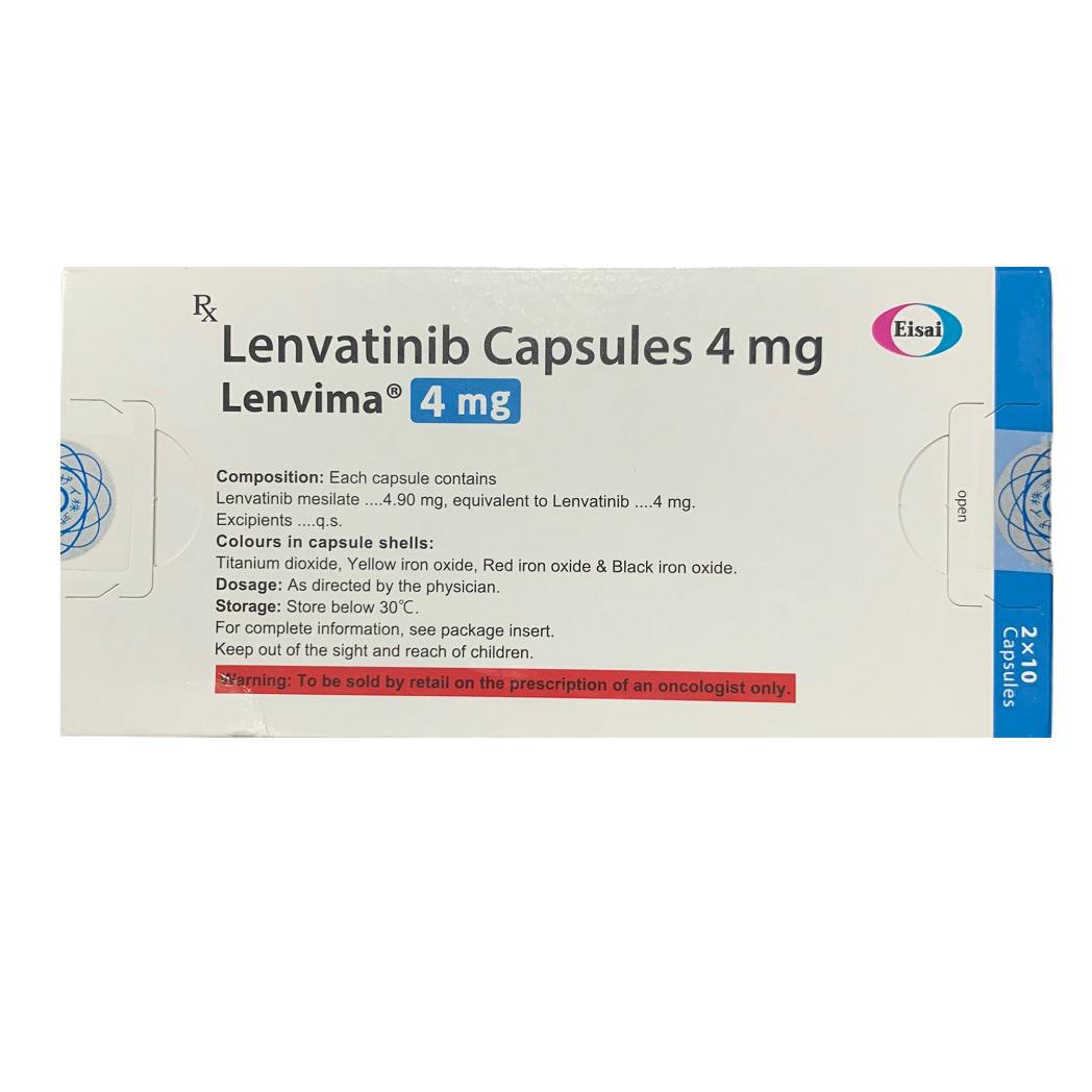 Lenvima 4mg (Lenvatinib) Eisai IP (H/20V) 