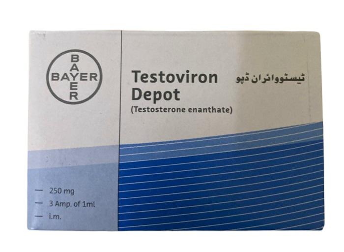 Testoviron Depot 250mg (Testosterone) Bayer Hộp/3 ống