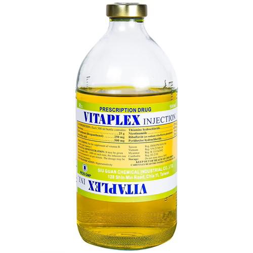 Vitaplex Injection Siu Guan Chemical (Thùng/12Chai/500ml)