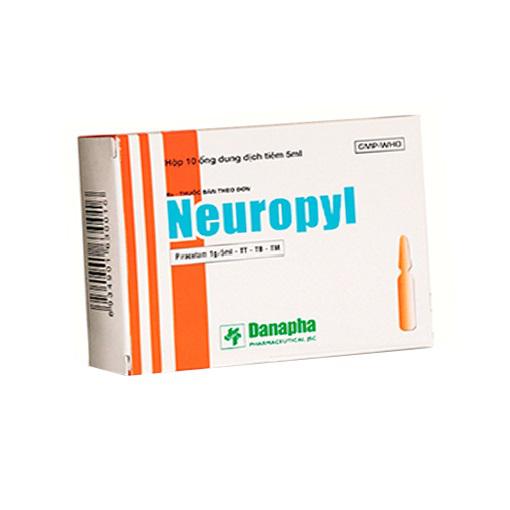 Neuropyl 1g (Piracetam) Danapha (H/10ống/5ml)