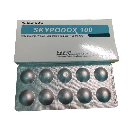 Skypodox 100 (Cefpodoxime) Health Care (Lốc/10H/10v)
